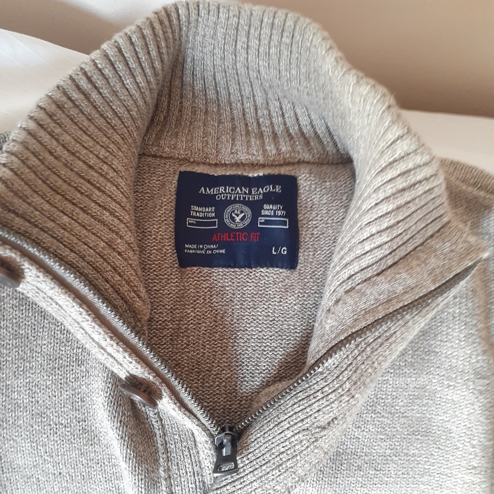 Brand New Men's American Eagle Classic Cotton Sweater